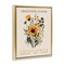 Stupell Industries Natural Sunflower Bundle Floating Frame, design by Christopher Giampietro